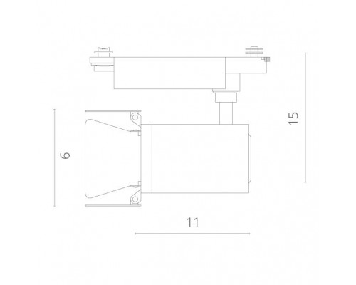 Дополнительное фото Светильник трековый LED Arte Lamp Track Lights A6709PL-1BK: Купить в Интернет магазин освещения GCSVET.RU