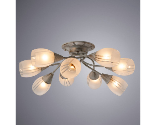 Дополнительное фото Люстра потолочная ARTE Lamp A2701PL-9WG: Купить в Интернет магазин освещения GCSVET.RU
