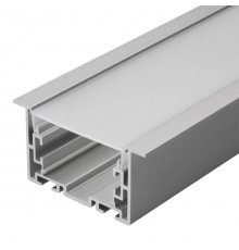 Профиль с экраном Arlight S2-LINIA69-F-2500 ANOD+OPAL 021177
