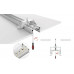 Дополнительное фото Профиль с экраном Arlight S2-LINIA69-F-2500 ANOD+OPAL 021177: Купить в Интернет магазин освещения GCSVET.RU