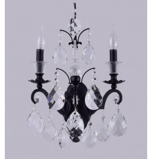 Настенный светильник Crystal Lux Magnifico AP2 Black/Transparent