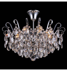 Люстра потолочная со штангой Natali Kovaltseva HAPPY DIAMONDS I 11546/8C CHROME