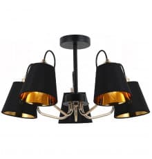 Люстра потолочная Illumico IL6120-5COU-79 BK GD