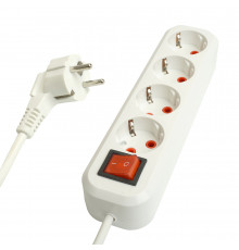 Удлинитель четырехместный Stekker Home 49359