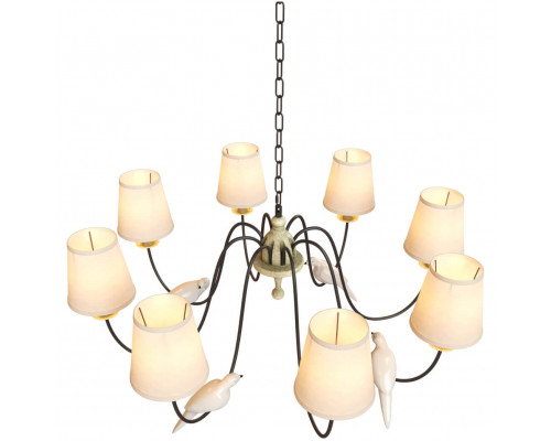 Дополнительное фото Люстра подвесная LOFT IT Birds Loft1029A-8: Купить в Интернет магазин освещения GCSVET.RU
