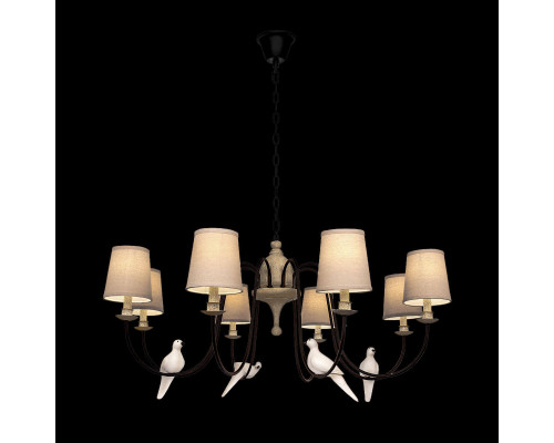 Дополнительное фото Люстра подвесная LOFT IT Birds Loft1029A-8: Купить в Интернет магазин освещения GCSVET.RU