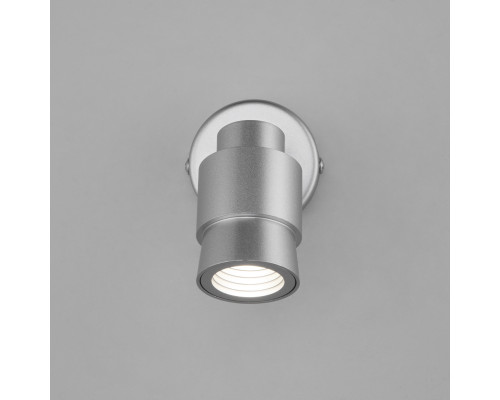 Дополнительное фото Светильник спот Eurosvet Plat 20125/1 LED серебро: Купить в Интернет магазин освещения GCSVET.RU