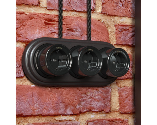 Дополнительное фото Ретро кабель витой Werkel 4690389165610 W6453308: Купить в Интернет магазин освещения GCSVET.RU