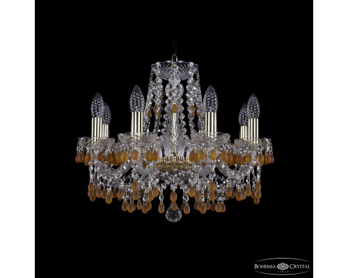 Основное фото Люстра подвесная Bohemia Ivele Crystal 1410/8/160 G V1003: Купить в Интернет магазин освещения GCSVET.RU