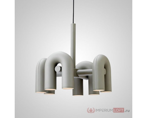 Основное фото Люстра подвесная ImperiumLoft Fanny 8 Grey 192005-23: Купить в Интернет магазин освещения GCSVET.RU
