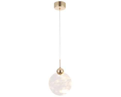 Основное фото Светильник подвесной Crystal Lux CIELO SP3W LED GOLD: Купить в Интернет магазин освещения GCSVET.RU