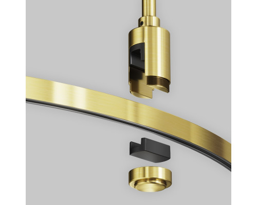 Дополнительное фото Шинопровод магнитный полукруг Maytoni Flarity TRX154-SR-D650-BS: Купить в Интернет магазин освещения GCSVET.RU