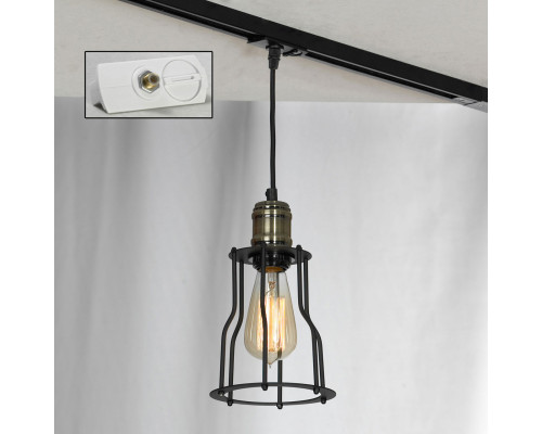 Основное фото Светильник трековый однофазный Lussole LOFT Track Lights LSP-9610-TAW: Купить в Интернет магазин освещения GCSVET.RU