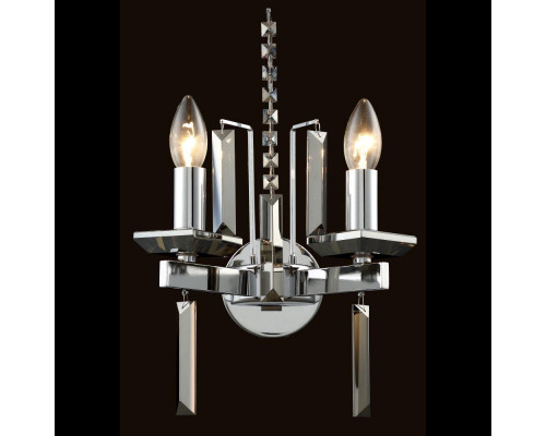 Дополнительное фото Настенный светильник Crystal Lux Marron AP2 Chrome: Купить в Интернет магазин освещения GCSVET.RU