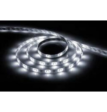 Светодиодная лента (влагозащищенная) Feron 14,4W/m 60LED/m 5050SMD холодный белый 5M LS607 27652