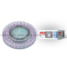 Светильник встраиваемый Fametto Peonia DLS-P102 GU5.3 CHROME/PINK