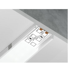 Алюминиевый накладной профиль Ambrella Light Alum Profile GP1800WH