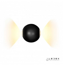 Светильник настенный iLedex Rainbow ZD8168-6W RGB BK