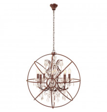 Люстра подвесная LOFT IT Foucaults orb crystal Loft1897/8