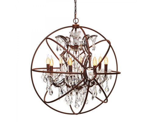 Дополнительное фото Люстра подвесная LOFT IT Foucaults orb crystal Loft1897/8: Купить в Интернет магазин освещения GCSVET.RU