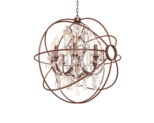 Дополнительное фото Люстра подвесная LOFT IT Foucaults orb crystal Loft1897/8: Купить в Интернет магазин освещения GCSVET.RU