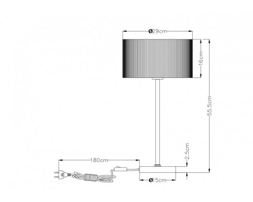 Дополнительное фото Лампа настольная ARTE Lamp A1021LT-1SS: Купить в Интернет магазин освещения GCSVET.RU