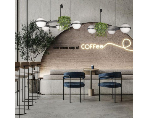 Дополнительное фото Люстра подвесная Loft IT Jardin 10121/3 Dark grey: Купить в Интернет магазин освещения GCSVET.RU