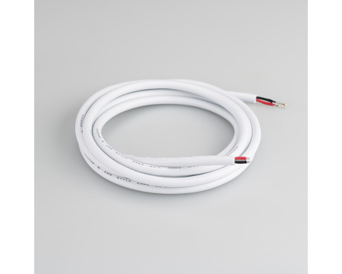 Основное фото Провод питания Arlight ARL-Moonlight-20AWG-2W-D4.5-CU-2000 White 025549: Купить в Интернет магазин освещения GCSVET.RU