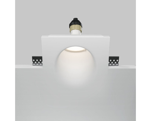 Дополнительное фото Светильник встраиваемый Maytoni Gyps Modern DL001-WW-01-W: Купить в Интернет магазин освещения GCSVET.RU
