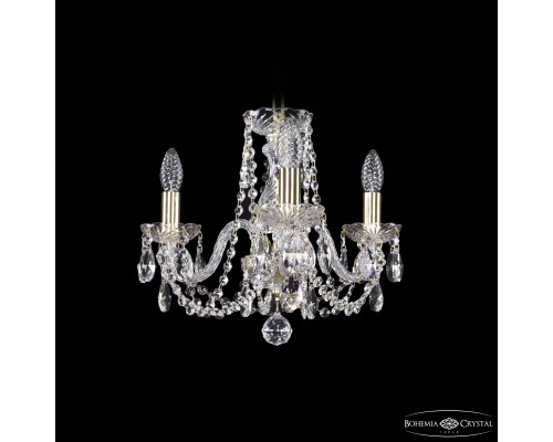 Основное фото Люстра подвесная Bohemia Ivele Crystal 1402/3/141 G: Купить в Интернет магазин освещения GCSVET.RU