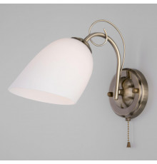 Настенный светильник Eurosvet Стефани 30107/1 античная бронза