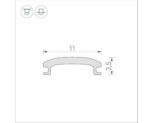 Дополнительное фото Экран STRETCH-SHADOW-100m OPAL-PVC (A2-CONTOUR-PRO) Arlight 046369: Купить в Интернет магазин освещения GCSVET.RU