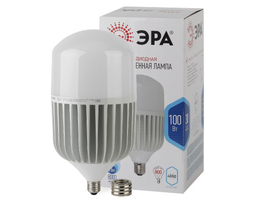 Основное фото Светодиодная лампочка Эра LED POWER 100W-4000-E27/E40 Б0032089: Купить в Интернет магазин освещения GCSVET.RU