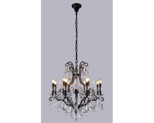 Дополнительное фото Люстра подвесная Crystal Lux Magnifico SP13 Black/Transparent: Купить в Интернет магазин освещения GCSVET.RU