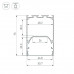Дополнительное фото Алюминиевый профиль Arlight LINE-S-5075-3000 BLACK 041849: Купить в Интернет магазин освещения GCSVET.RU