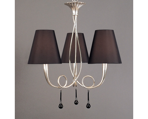 Дополнительное фото Люстра подвесная Mantra Paola Painted Silver 3532: Купить в Интернет магазин освещения GCSVET.RU