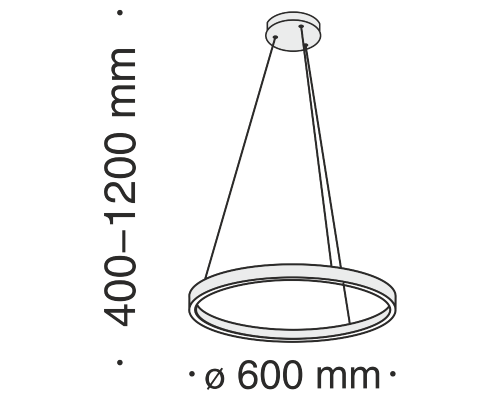 Дополнительное фото Светильник подвесной Maytoni Rim MOD058PL-L32BS4K: Купить в Интернет магазин освещения GCSVET.RU