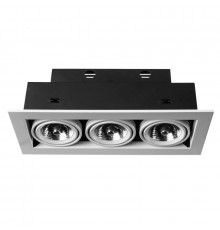 Светильник встраиваемый Arte Lamp Technika A5930PL-3WH