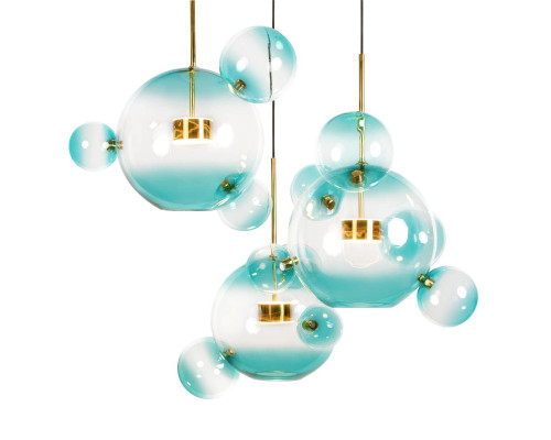 Дополнительное фото Люстра подвесная Loft IT Bolle 2027-D3 Blue: Купить в Интернет магазин освещения GCSVET.RU