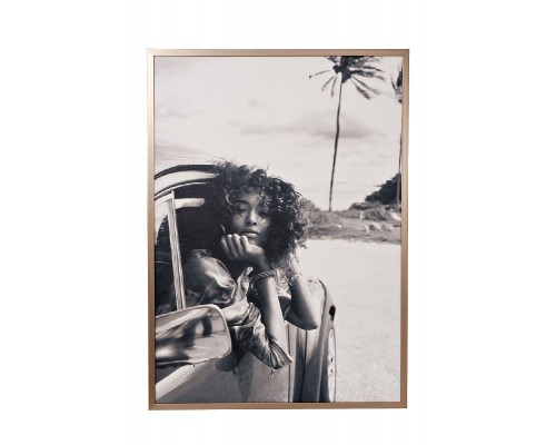 Основное фото Настенный декор (картина) Девушка в Майами-1 Garda Decor 89VOR-MIAMI GIRL/1: Купить в Интернет магазин освещения GCSVET.RU