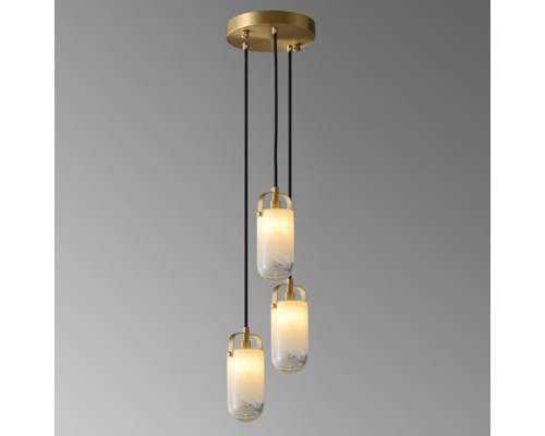 Дополнительное фото Светильник подвесной DeLight Collection Sorno MT9056-3H brass: Купить в Интернет магазин освещения GCSVET.RU