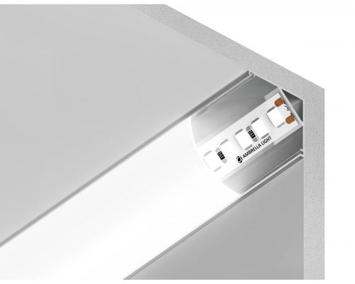 Основное фото Алюминиевый угловой профиль Ambrella Light Alum Profile GP2100AL: Купить в Интернет магазин освещения GCSVET.RU