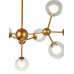 Дополнительное фото Люстра потолочная Natali Kovaltseva VENTI 81422/8C GOLD SATIN: Купить в Интернет магазин освещения GCSVET.RU