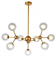 Люстра потолочная Natali Kovaltseva VENTI 81422/8C GOLD SATIN