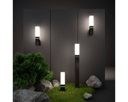 Дополнительное фото Уличный настенный светильник Elektrostandard 1534 TECHNO LED 4690389168727: Купить в Интернет магазин освещения GCSVET.RU