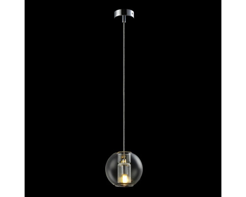Дополнительное фото Светильник подвесной Crystal Lux Beleza SP1 B Chrome: Купить в Интернет магазин освещения GCSVET.RU