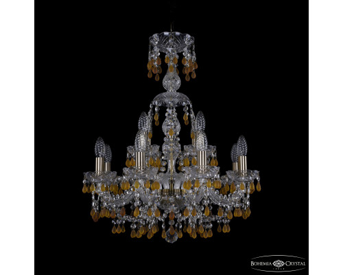 Основное фото Люстра подвесная Bohemia Ivele Crystal 1410/8+4/195/XL-66 Pa V1003: Купить в Интернет магазин освещения GCSVET.RU