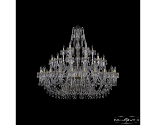 Основное фото Люстра подвесная Bohemia Ivele Crystal 1403/24+12+6/530 G: Купить в Интернет магазин освещения GCSVET.RU