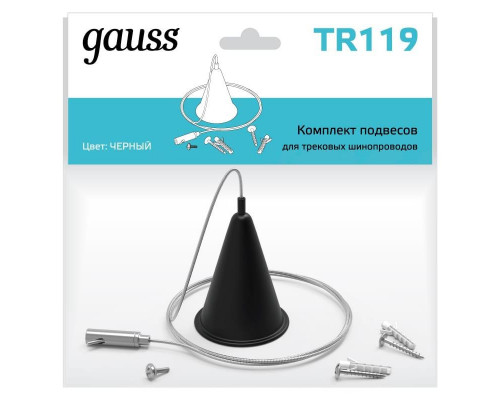 Дополнительное фото Комплект для подвеса Gauss TR119: Купить в Интернет магазин освещения GCSVET.RU