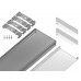 Дополнительное фото Алюминиевый накладной профиль Ambrella Light Alum Profile GP1800AL: Купить в Интернет магазин освещения GCSVET.RU